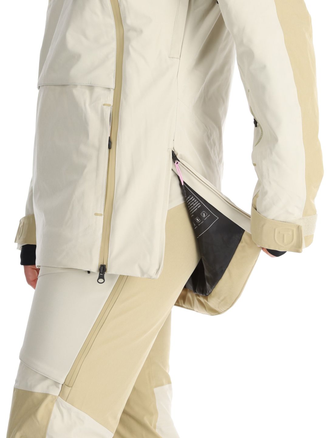 Tenson, Aerismo JackoRak AA Jas gevoerd dames Light Beige Beige 