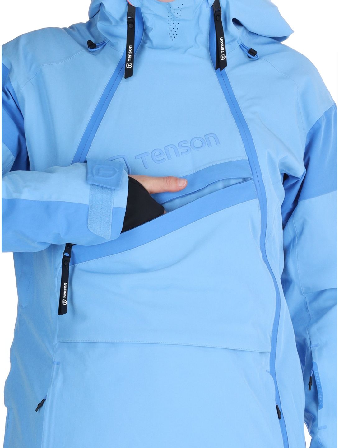 Tenson, Aerismo JackoRak AA Jas gevoerd dames Light Blue Blauw 