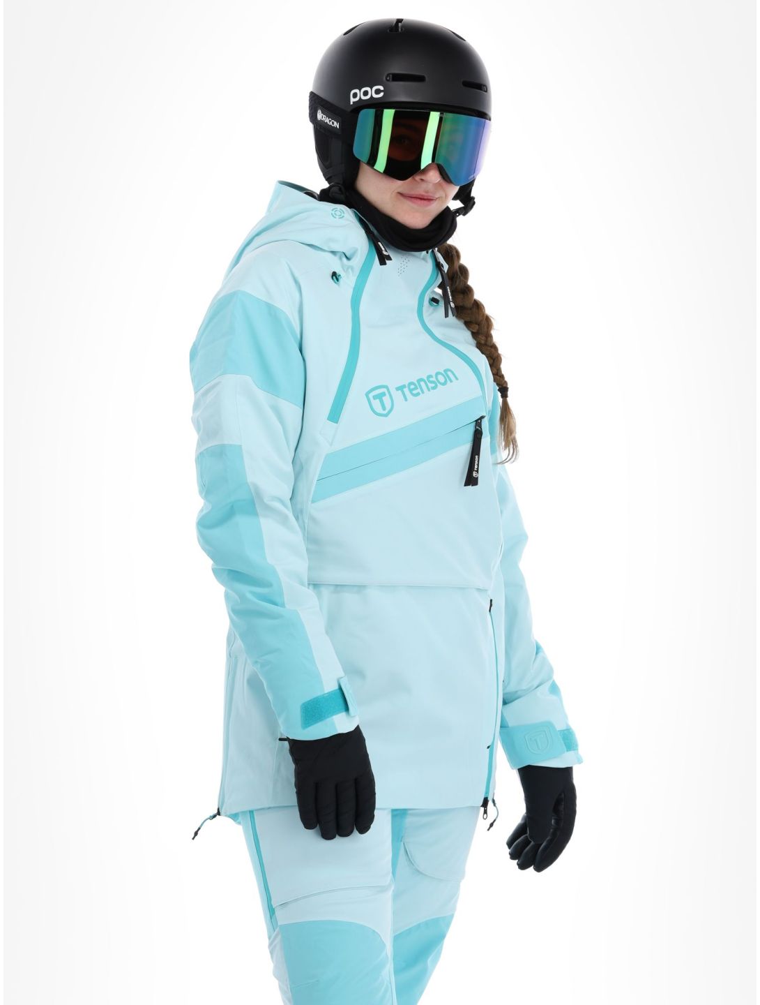 Tenson, Aerismo JackoRak ski-jas dames Light Turqoise turquoise 