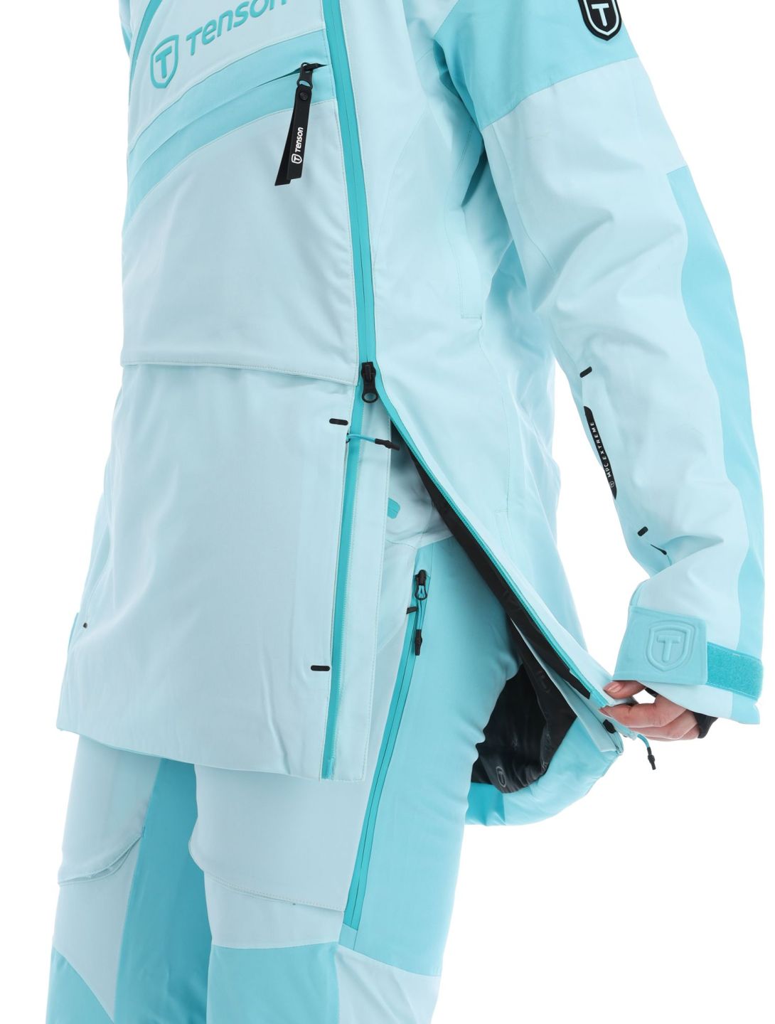 Tenson, Aerismo JackoRak ski-jas dames Light Turqoise turquoise 