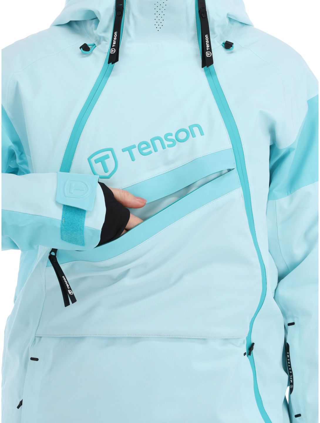 Tenson, Aerismo JackoRak ski-jas dames Light Turqoise turquoise 