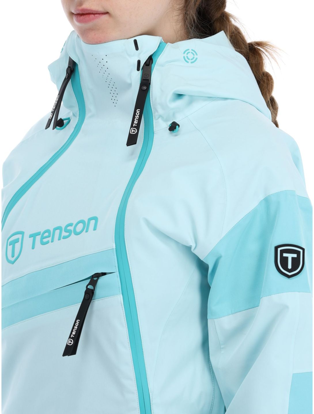 Tenson, Aerismo JackoRak ski-jas dames Light Turqoise turquoise 