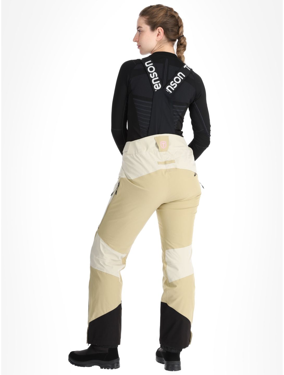 Tenson, Aerismo Ski BA Skibroek Gevoerd dames Light Beige Beige 