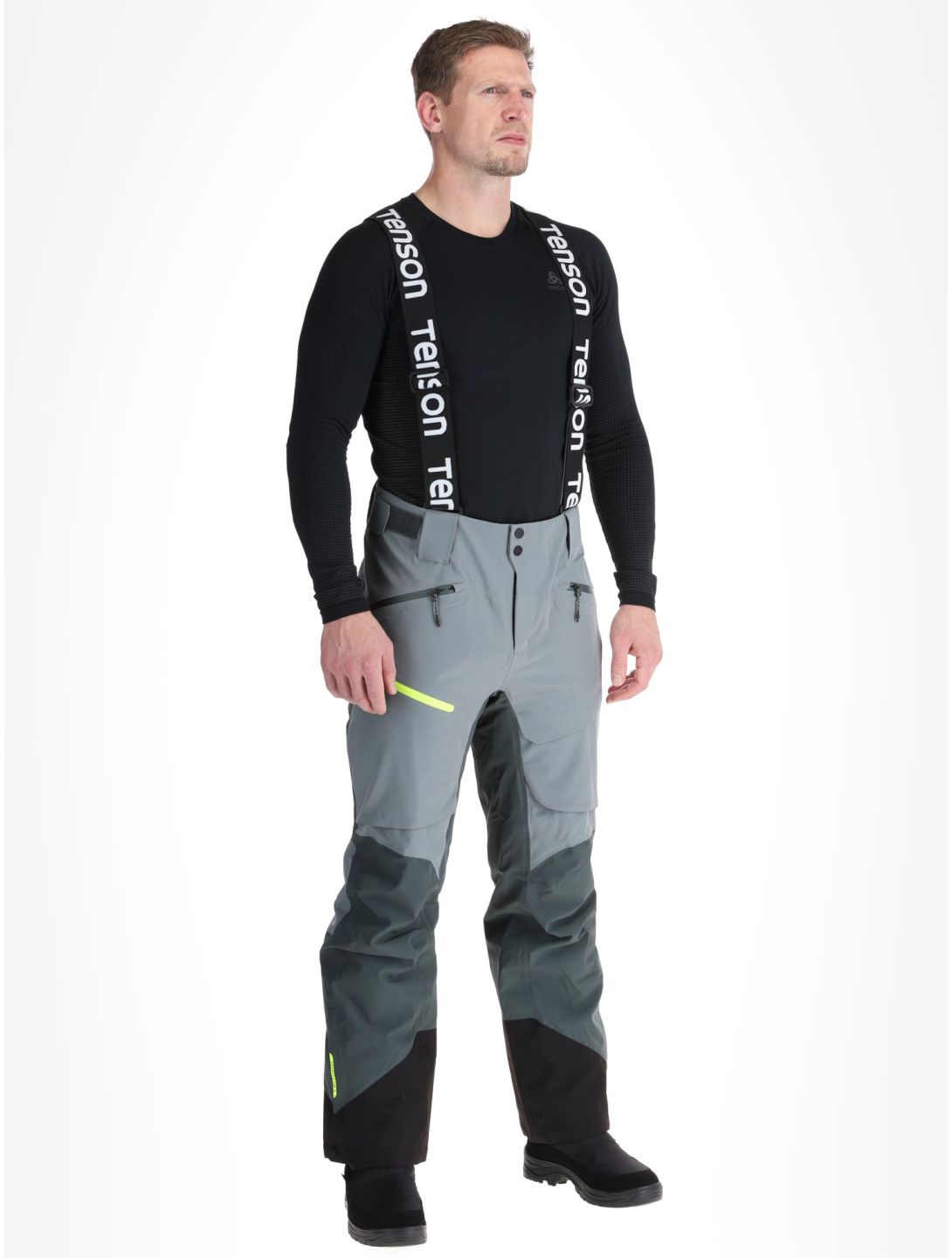 Tenson, Aerismo Ski BA Skibroek Gevoerd heren Grey Green Grijs 