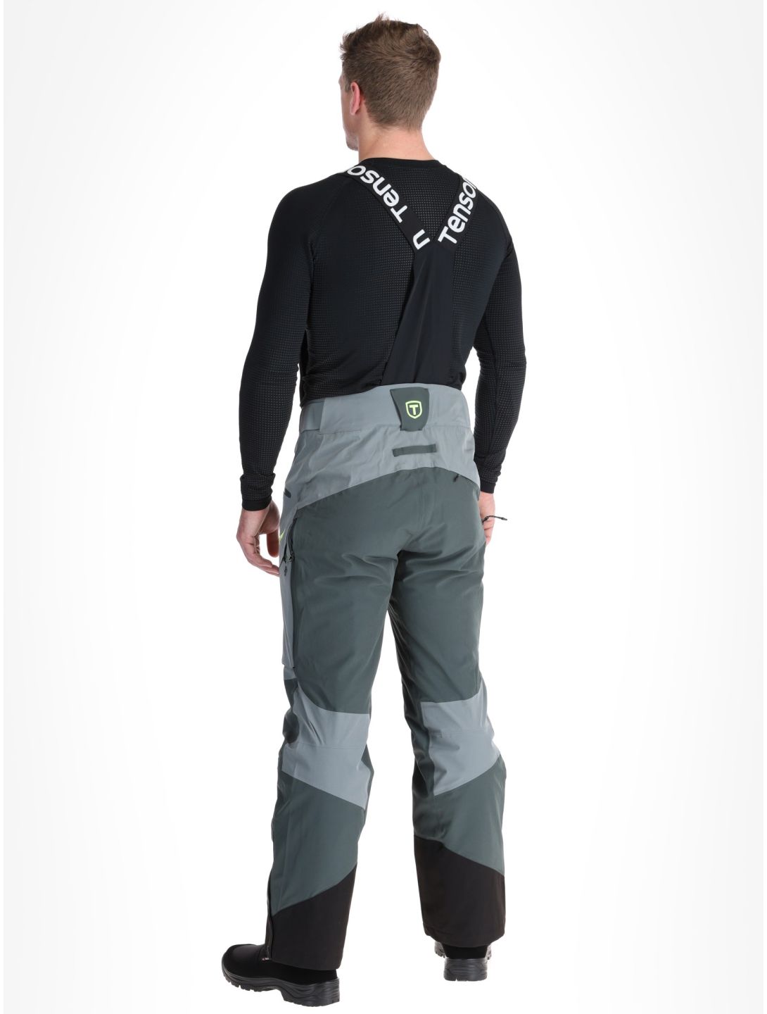 Tenson, Aerismo Ski BA Skibroek Gevoerd heren Grey Green Grijs 