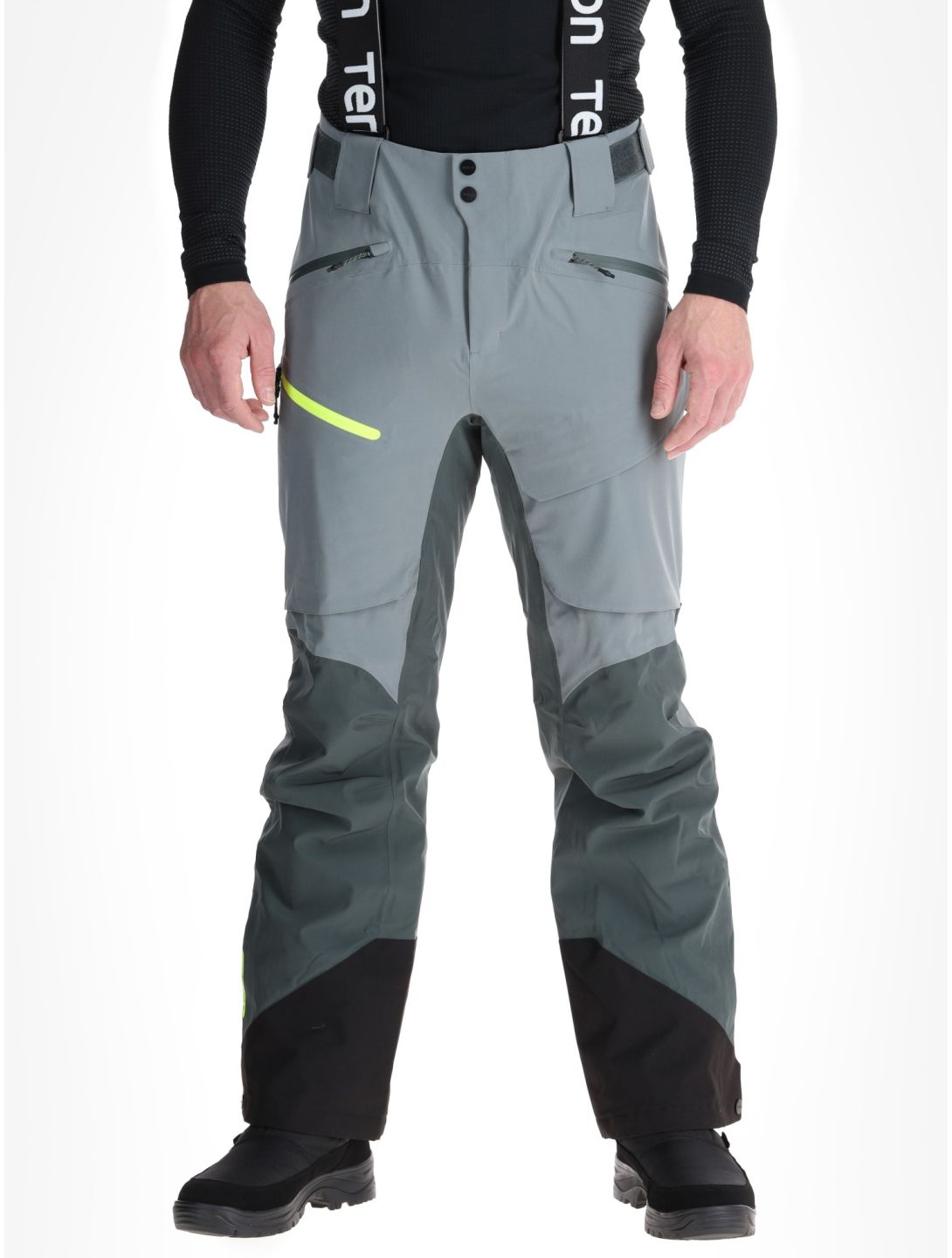 Tenson, Aerismo Ski BA Skibroek Gevoerd heren Grey Green Grijs 