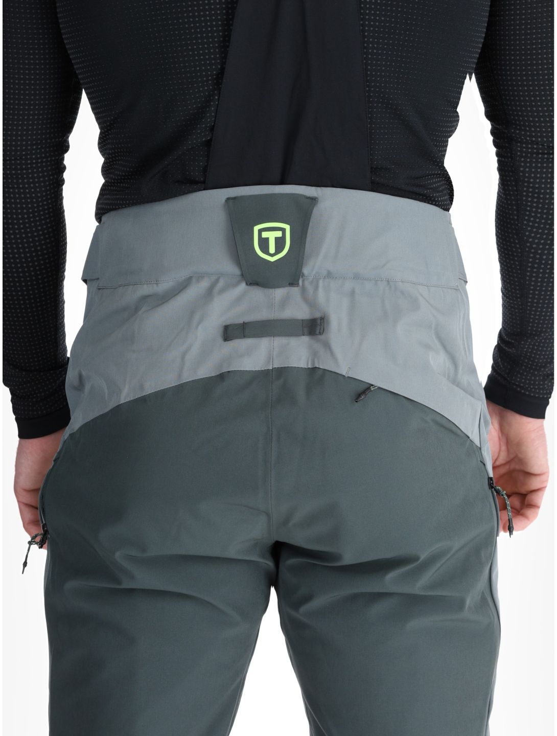 Tenson, Aerismo Ski BA Skibroek Gevoerd heren Grey Green Grijs 