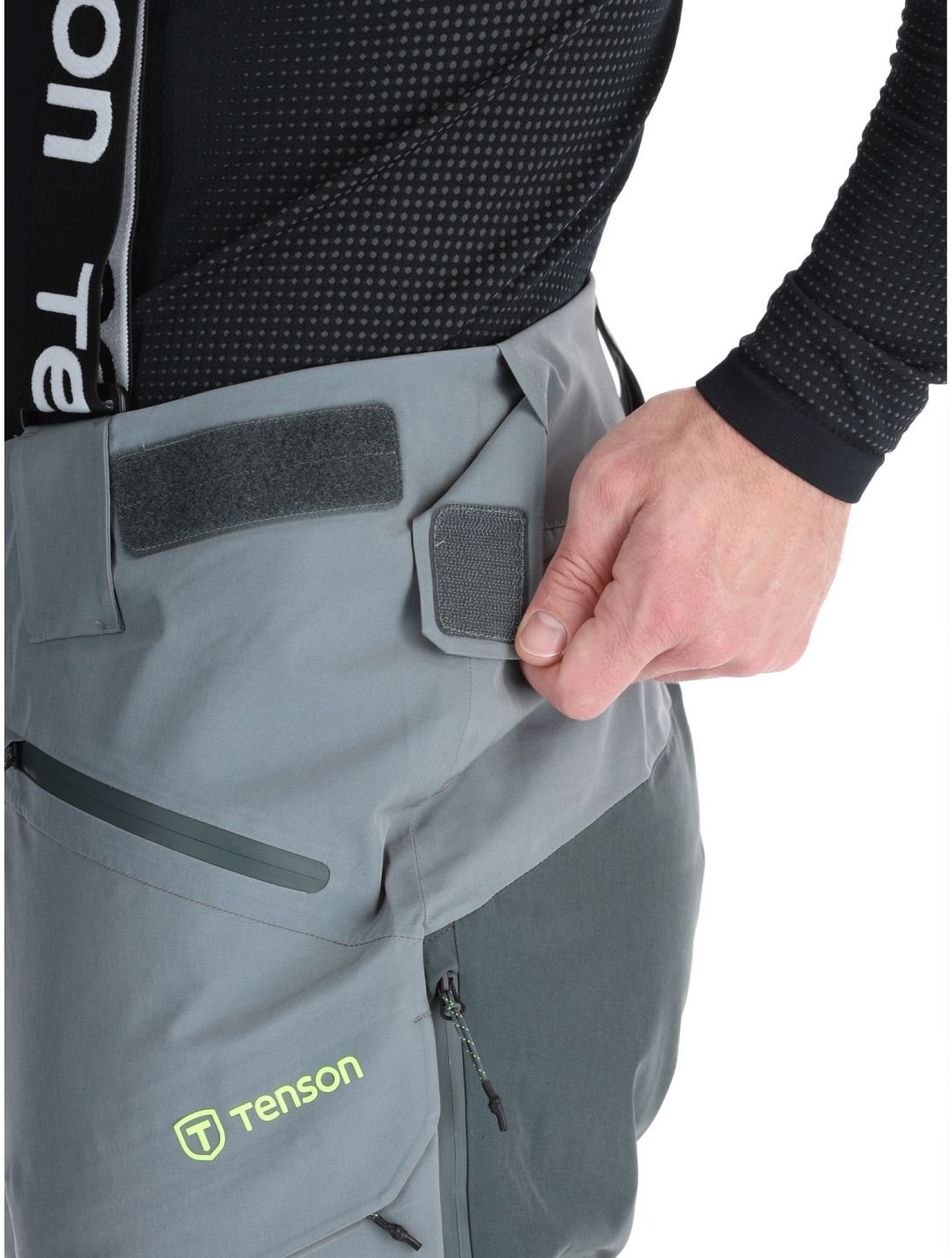 Tenson, Aerismo Ski BA Skibroek Gevoerd heren Grey Green Grijs 