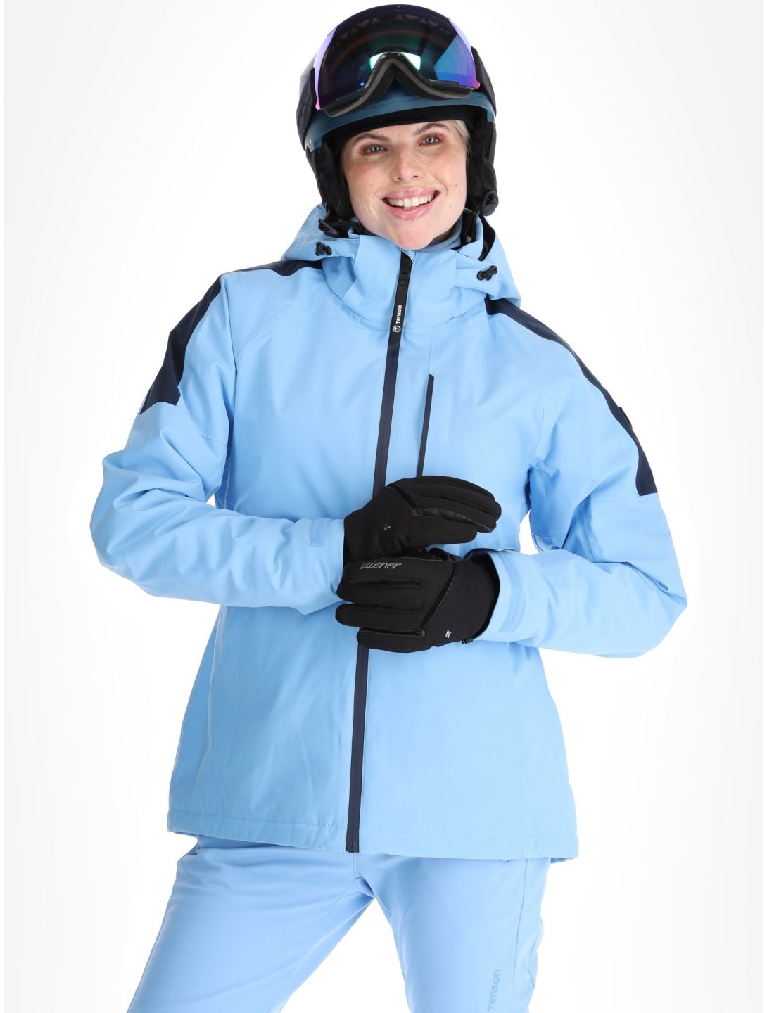 Tenson, Core Ski AA Jas gevoerd dames Light Blue Blauw 