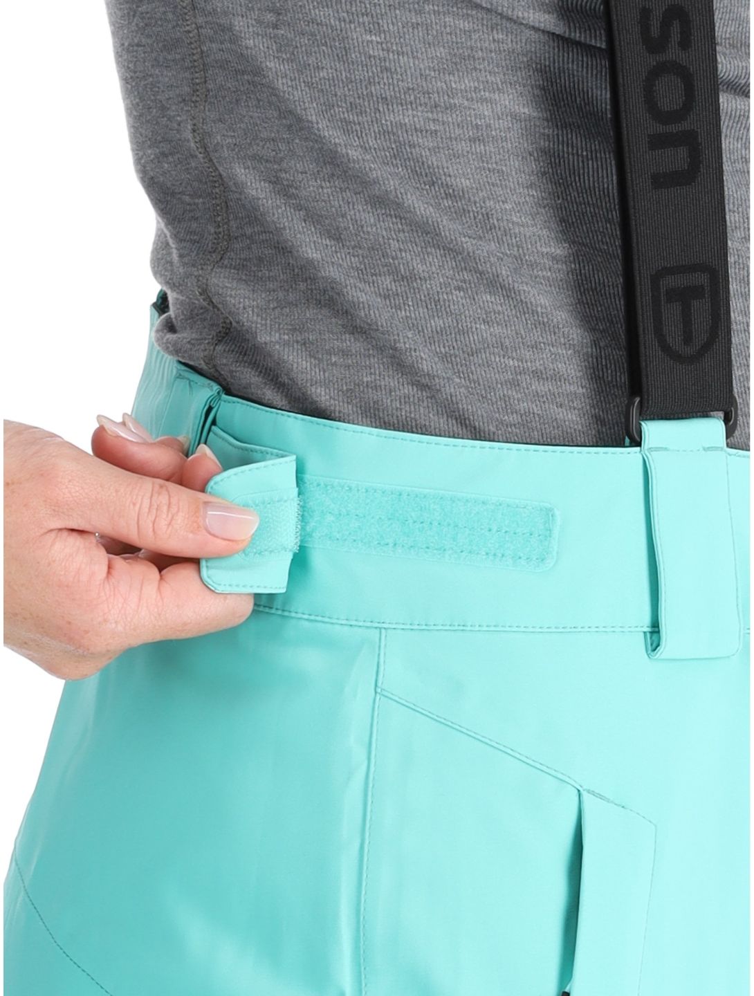 Tenson, Core Ski BA Skibroek Gevoerd dames Light Turquoise Groen 