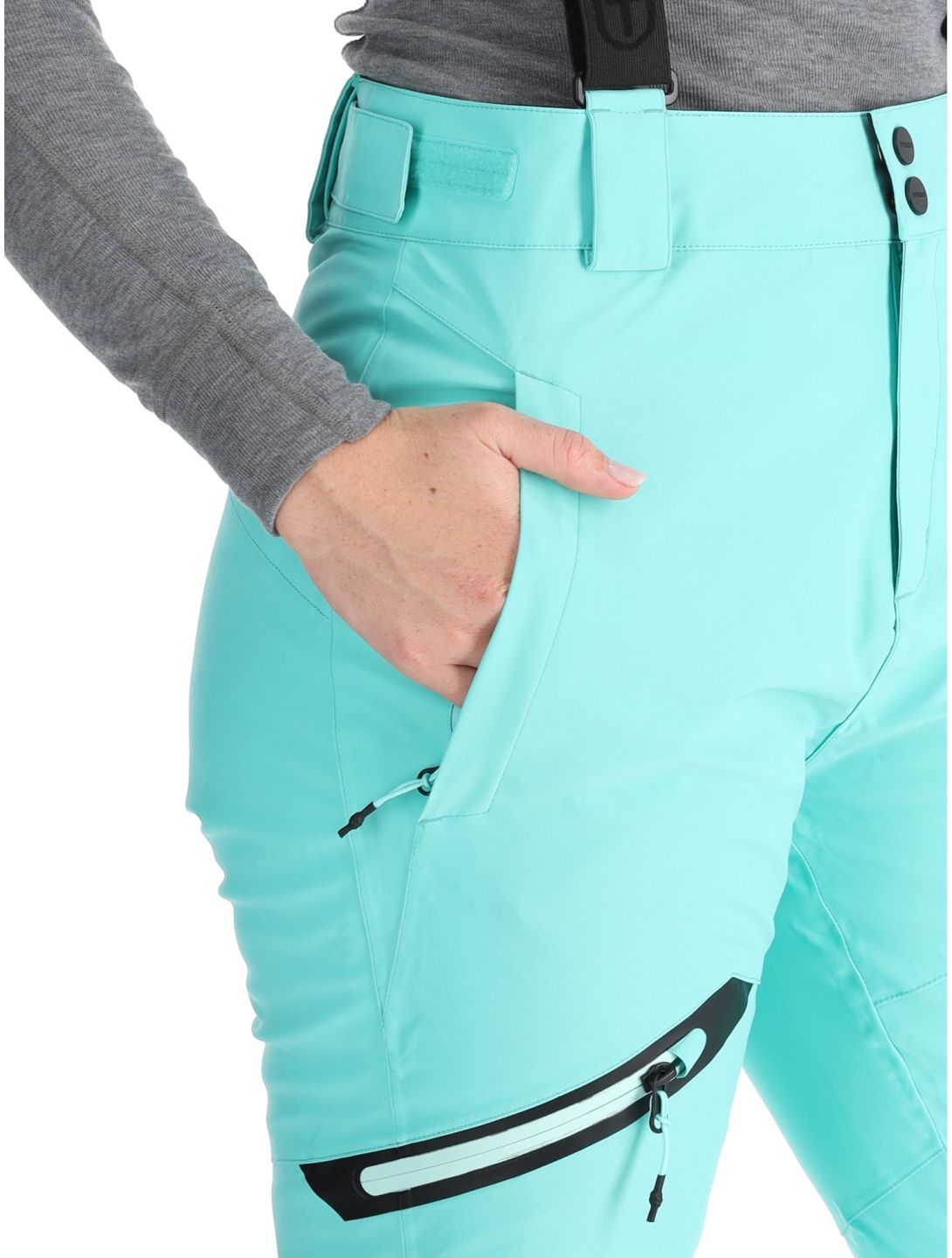 Tenson, Core Ski BA Skibroek Gevoerd dames Light Turquoise Groen 