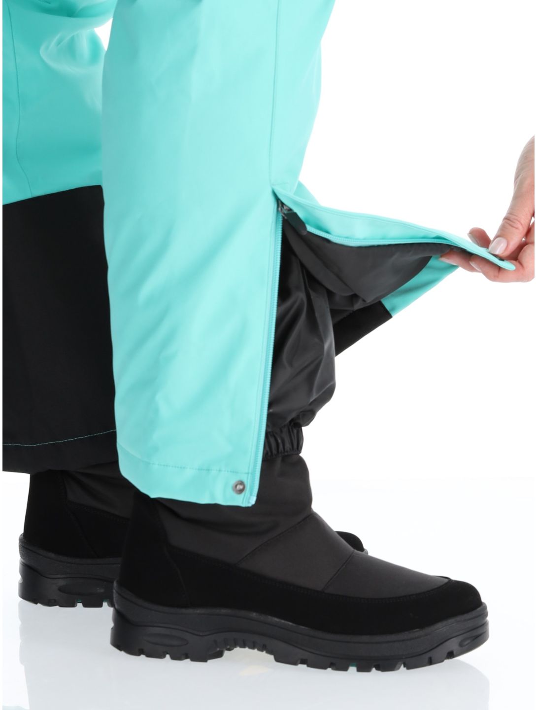 Tenson, Core Ski BA Skibroek Gevoerd dames Light Turquoise Groen 