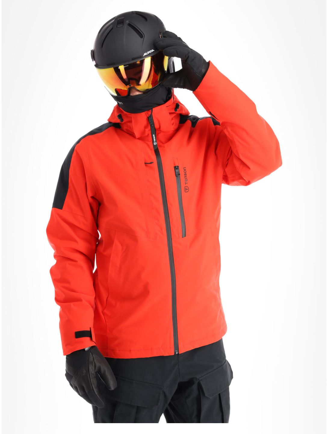 Tenson, Core Ski ski-jas heren Fiery Red rood 