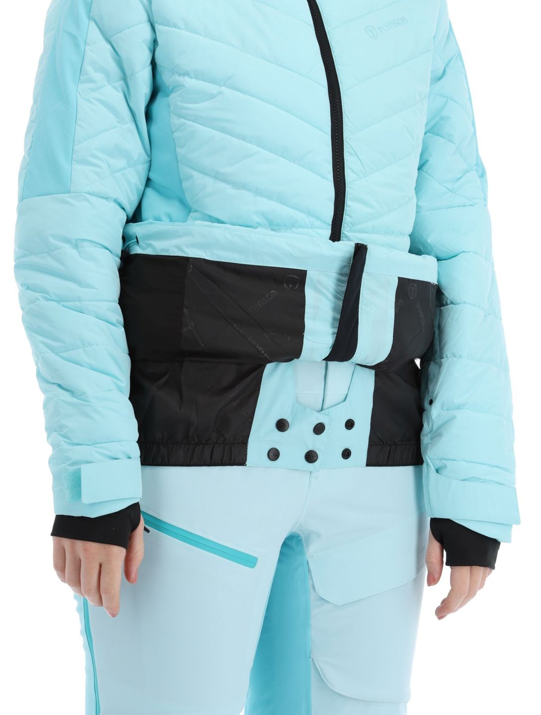 Tenson, Grace ski-jas dames Light Turqoise turquoise 