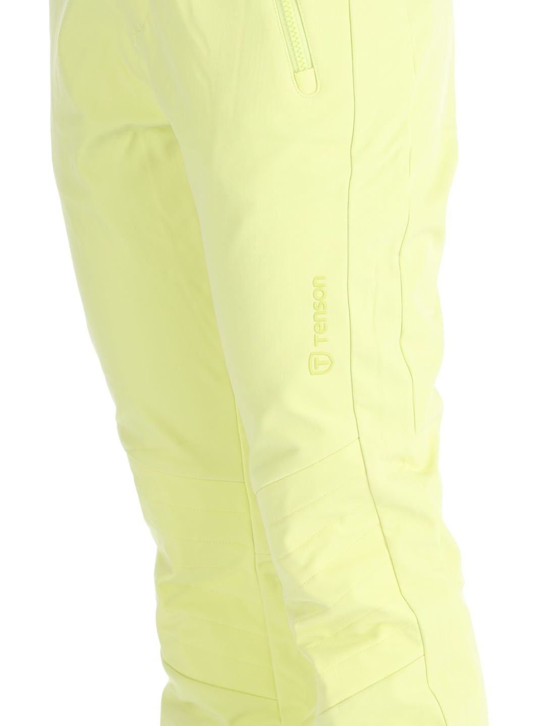 Tenson, Grace BC Skibroek Softshell dames Light Yellow Geel 