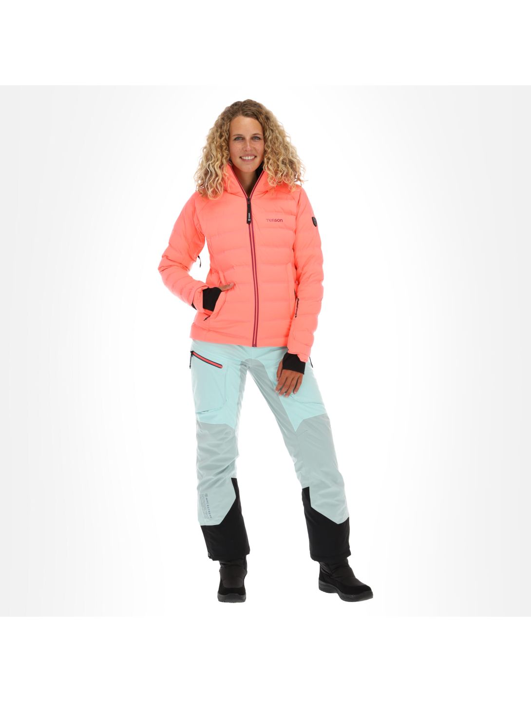 Tenson, Icebelle ski-jas dames Roze