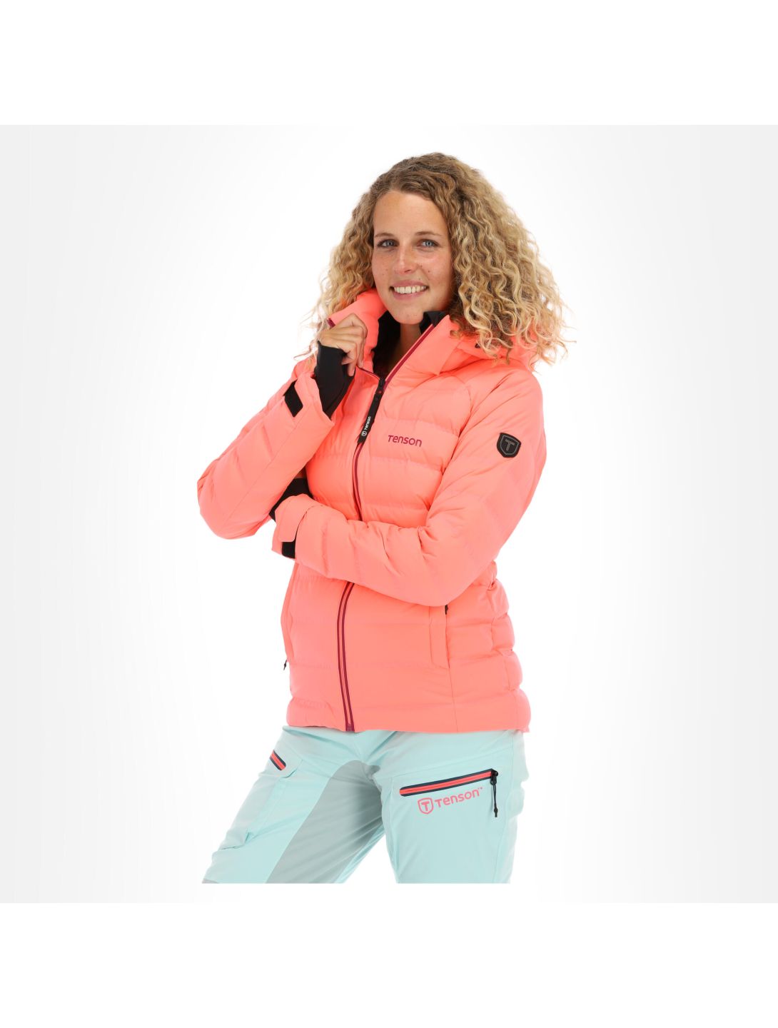 Tenson, Icebelle ski-jas dames Roze