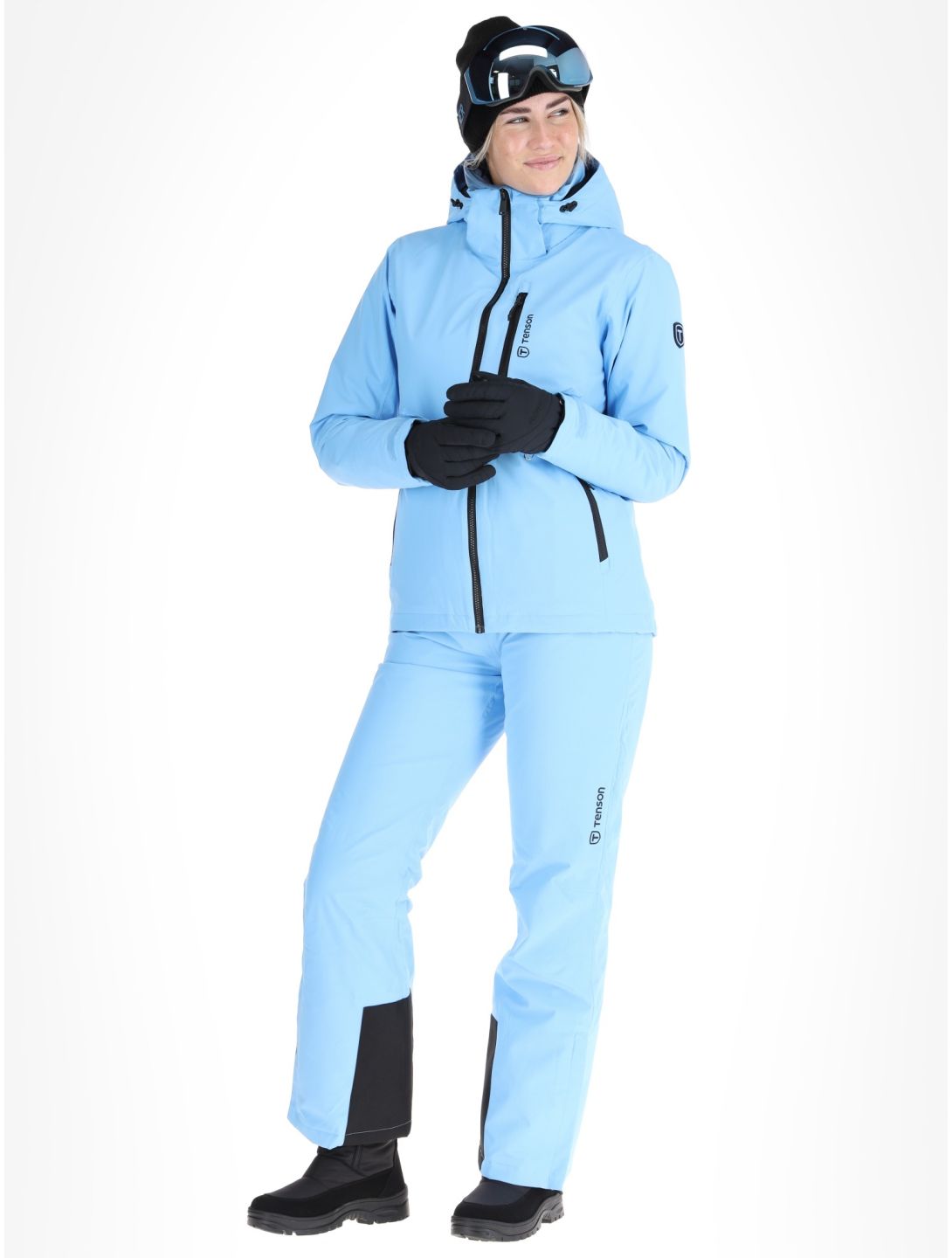 Tenson, Moa Ski AA Jas gevoerd dames Light Blue Blauw 