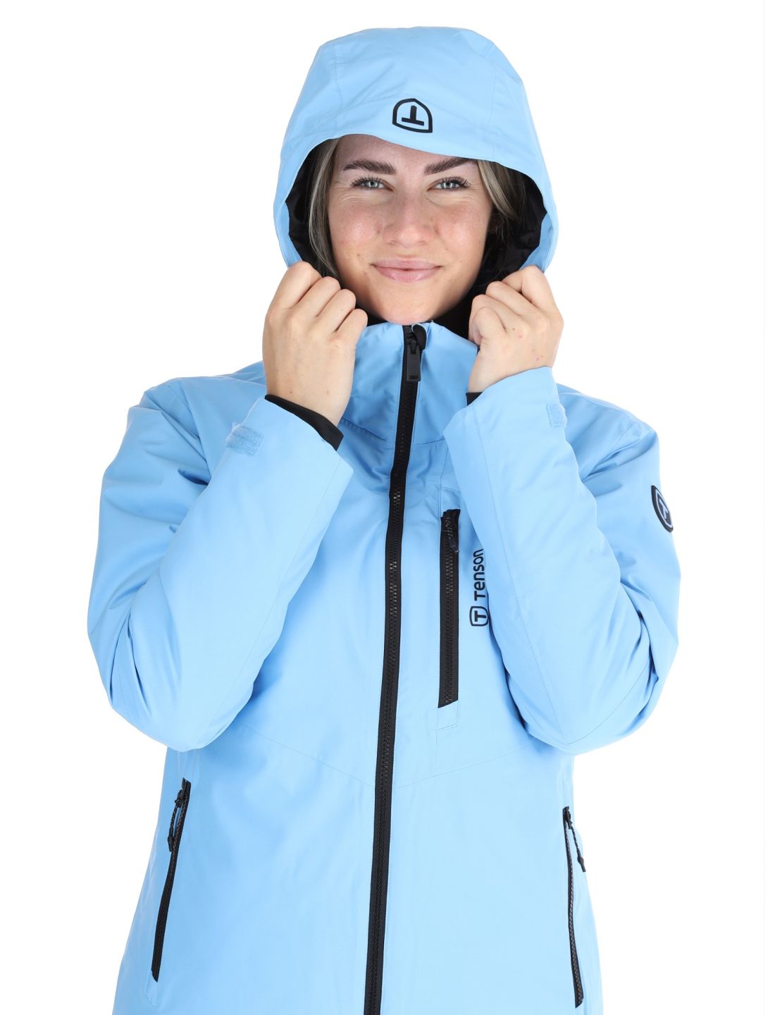 Tenson, Moa Ski AA Jas gevoerd dames Light Blue Blauw 