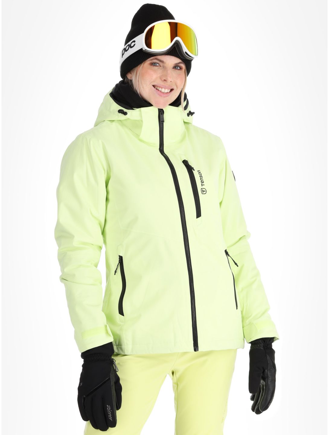 Tenson, Moa Ski AA Jas gevoerd dames Light Green Groen 