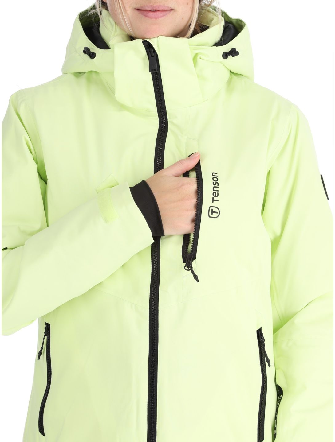 Tenson, Moa Ski AA Jas gevoerd dames Light Green Groen 