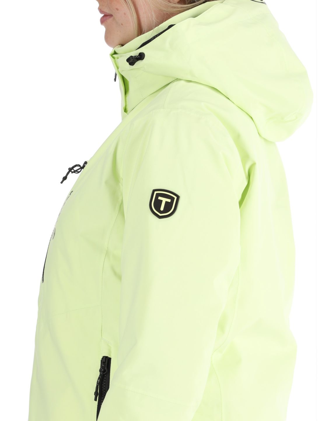 Tenson, Moa Ski AA Jas gevoerd dames Light Green Groen 