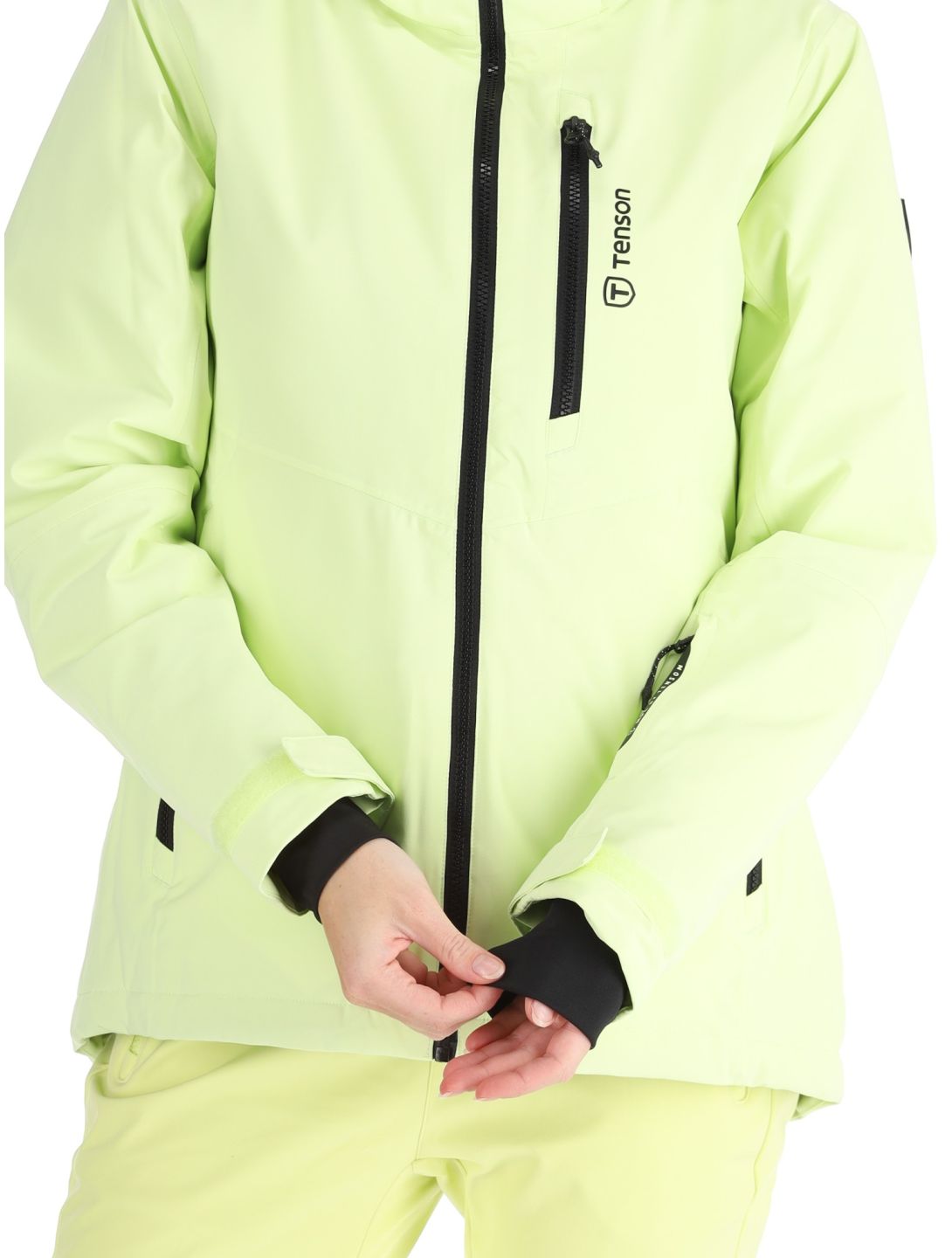 Tenson, Moa Ski AA Jas gevoerd dames Light Green Groen 