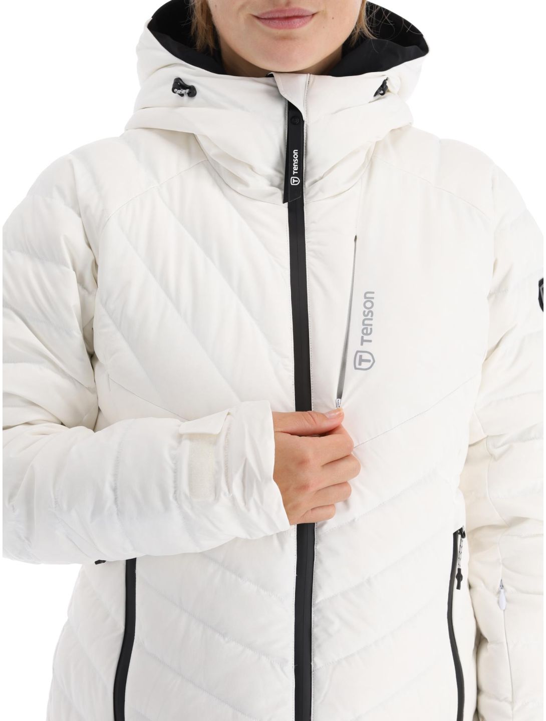 Tenson, Prime ski-jas dames Bright White wit 