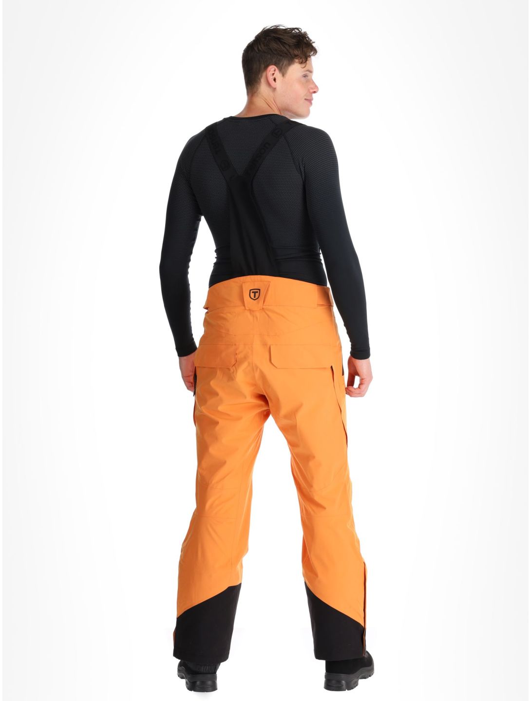 Tenson, Prime Pro BA Skibroek Gevoerd heren Dark Orange Oranje 