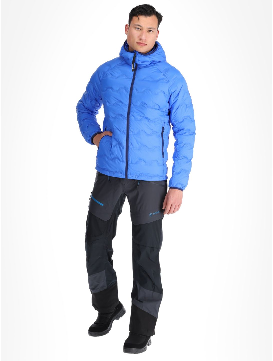 Tenson, Shibui Down AD Midlayer (Dons) jas heren Vibrant Blue Blauw 