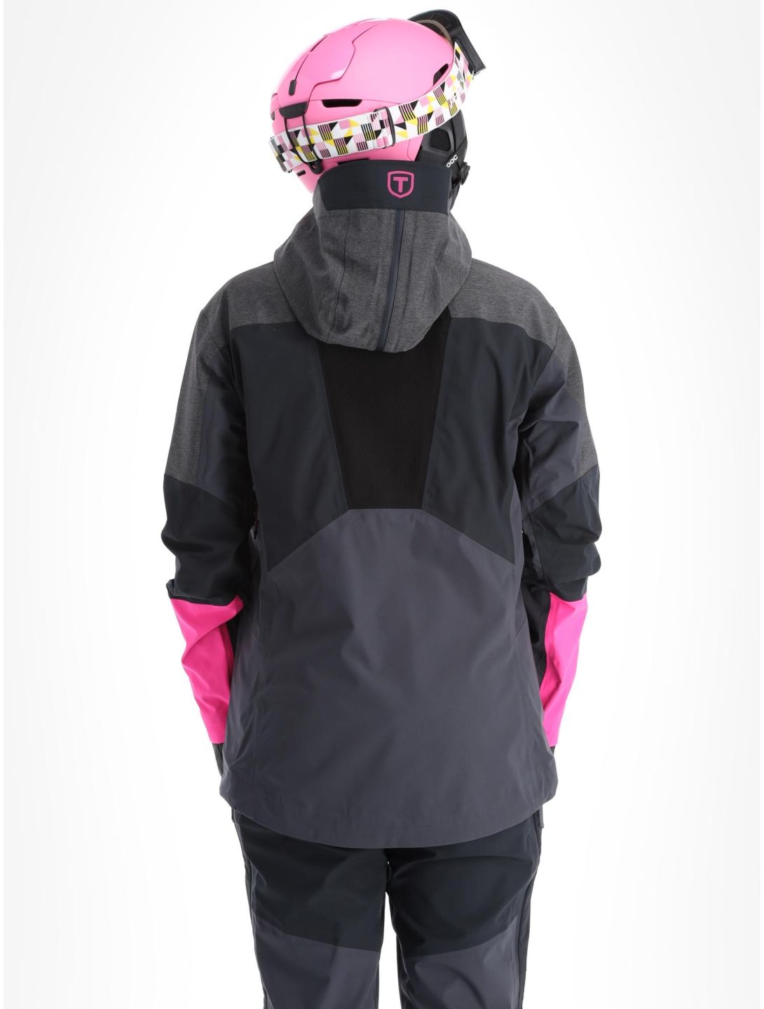 Tenson, Touring Shell ski-jas dames Anthracite grijs 