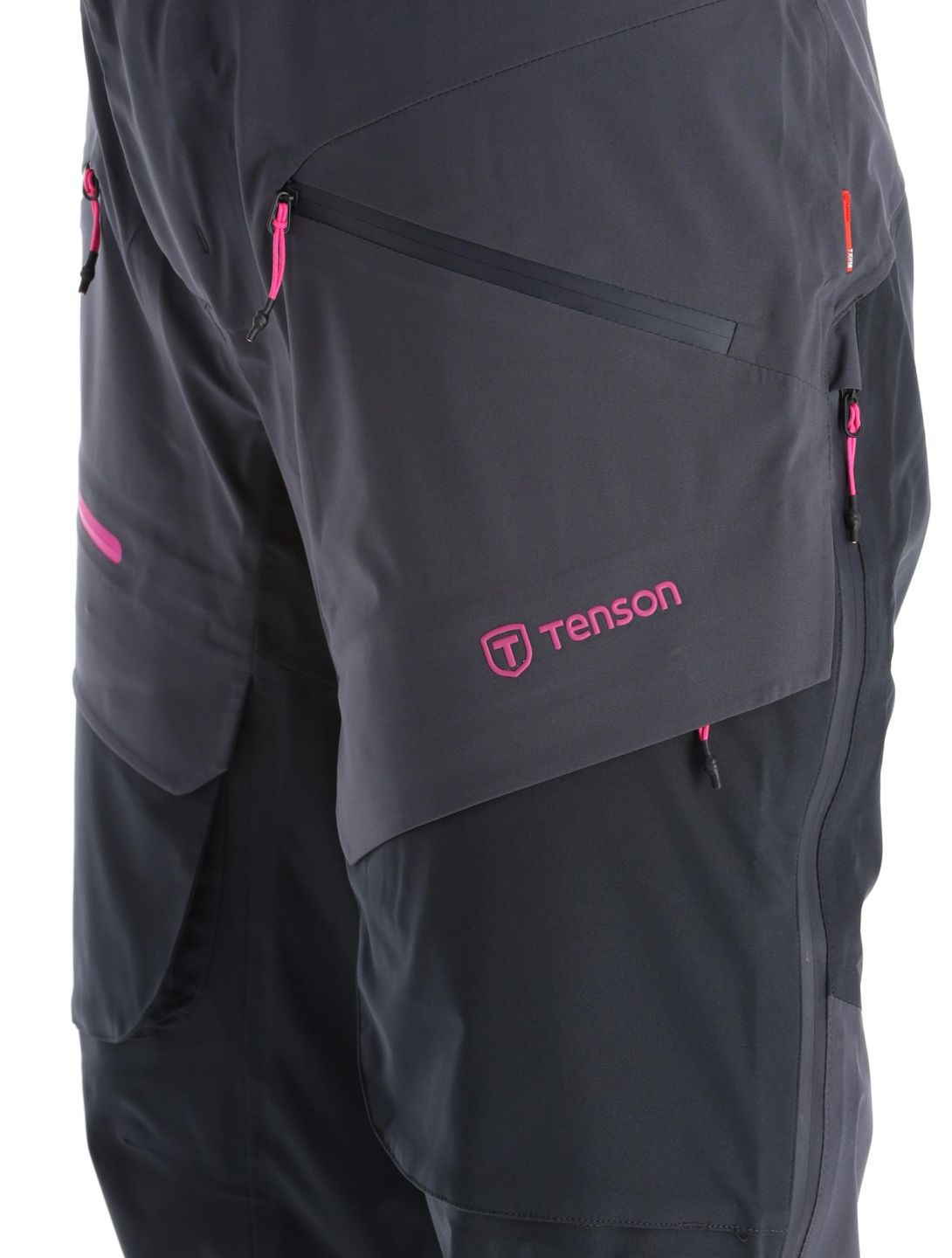 Tenson, Touring Shell hardshell skibroek dames Anthracite grijs 