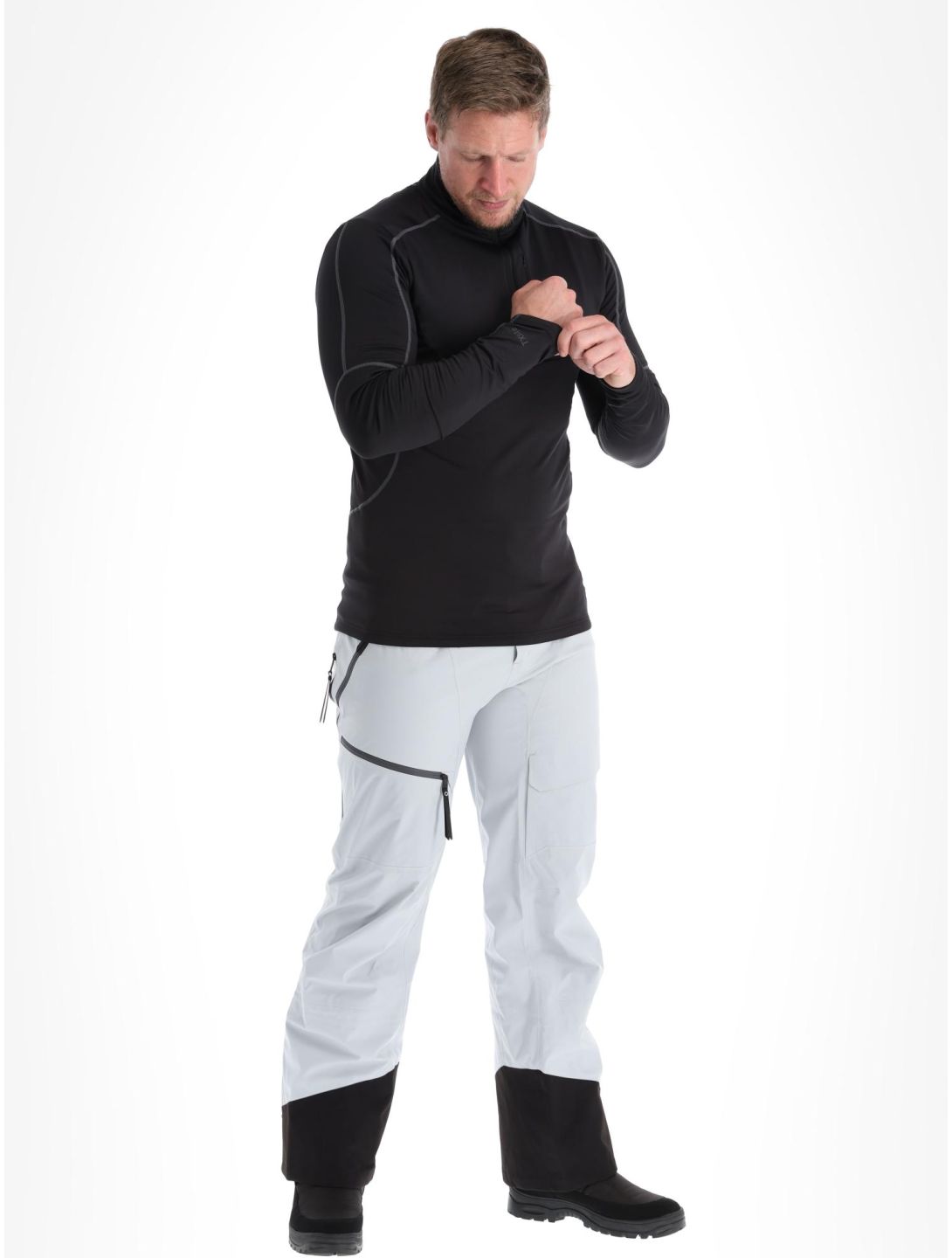 Tenson, TXlite Half Zip skipully heren Black zwart 