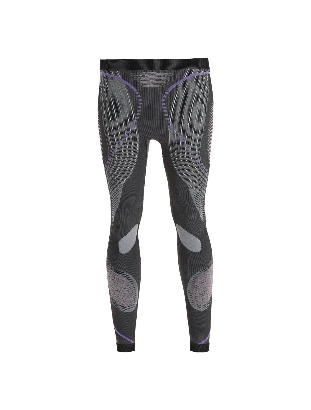 Unleash your Nature, Evolutyon UW Pants Long Melange thermobroek dames anthracite Grijs/Roze