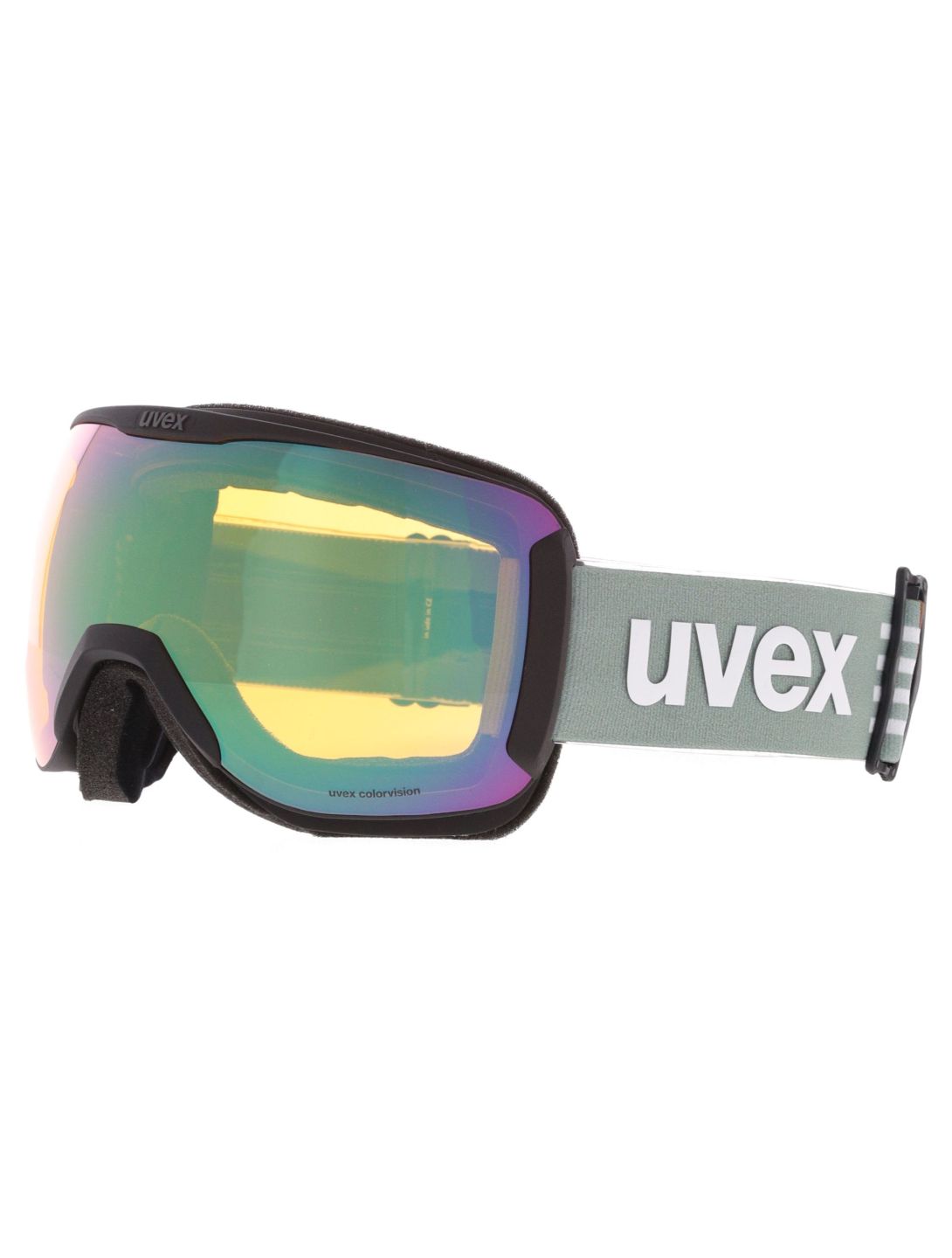 Uvex, Downhill 2100 Cv S1 skibril unisex Black Matt / Mirror Opal zwart 