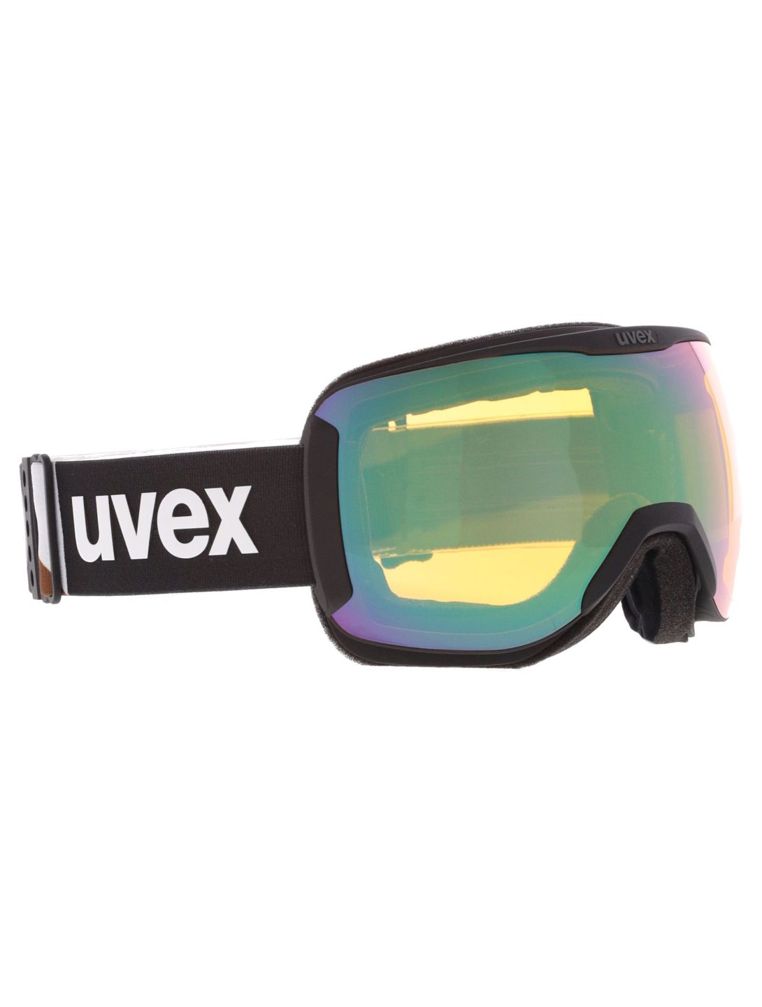 Uvex, Downhill 2100 Cv S1 skibril unisex Black Matt / Mirror Opal zwart 