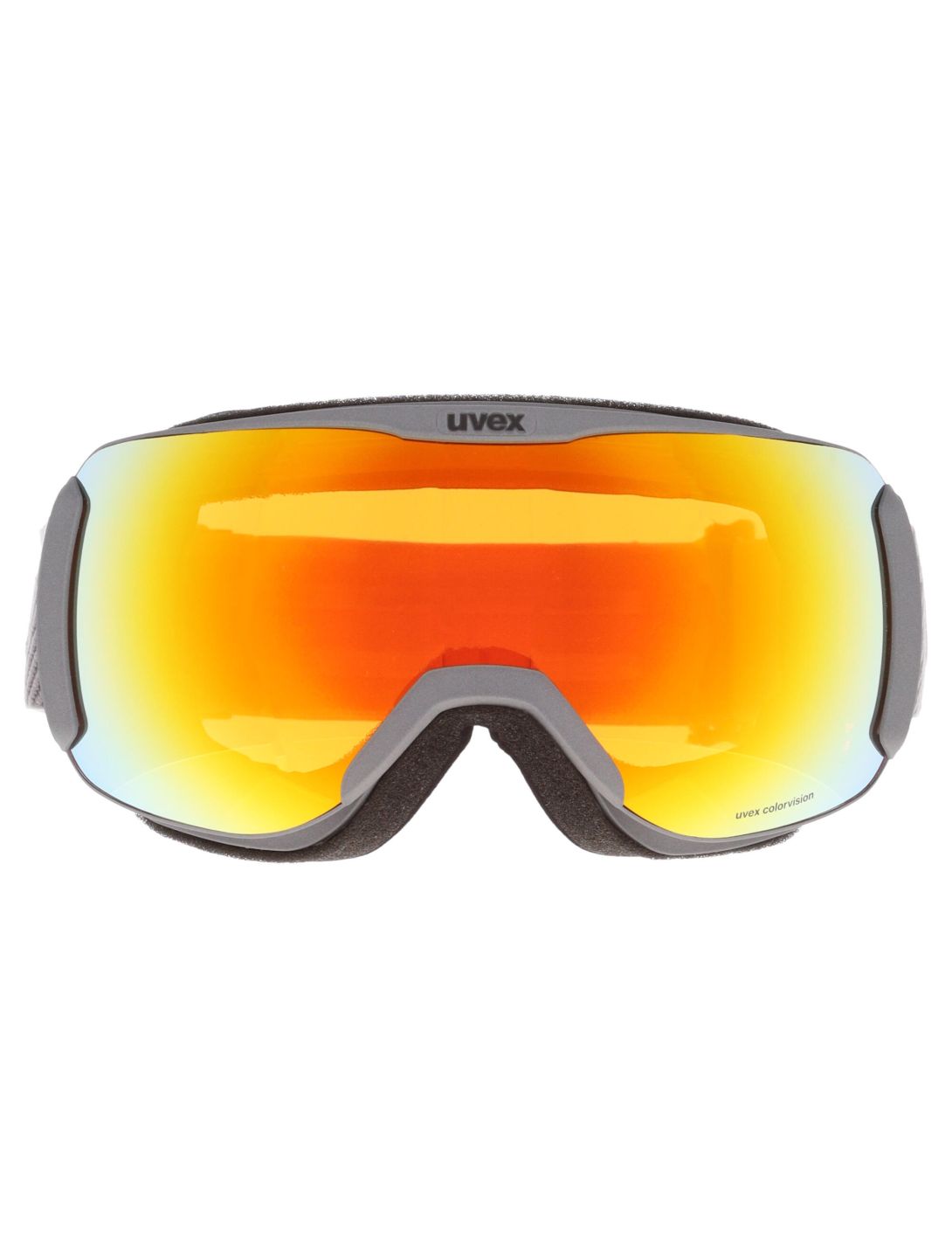 Uvex, Downhill 2100 Cv S1 skibril OTG unisex Rhino Slate / Orange grijs, oranje 