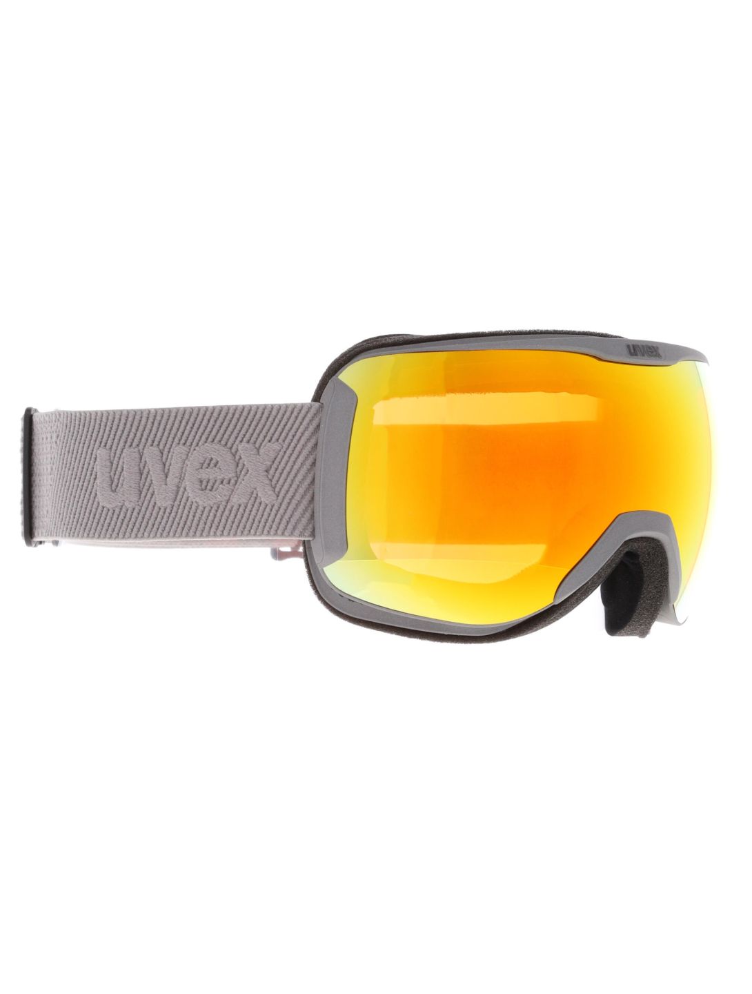 Uvex, Downhill 2100 Cv S1 skibril OTG unisex Rhino Slate / Orange grijs, oranje 