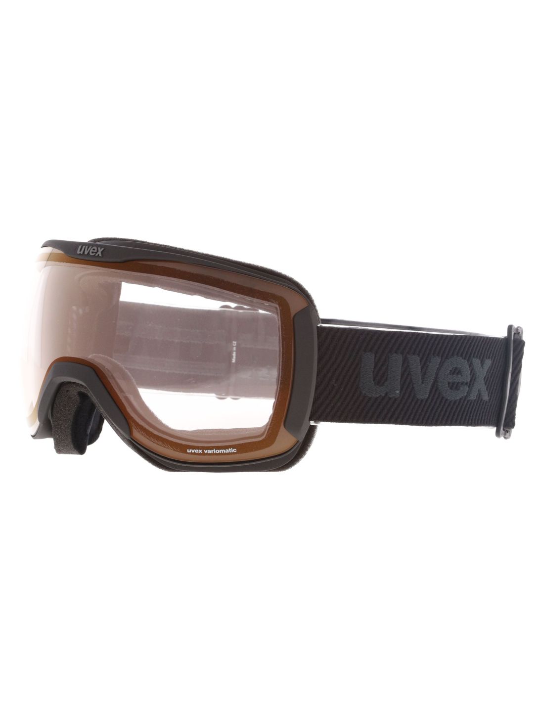 Uvex, Downhill 2100 V S1-3 PA Goggles unisex Black Matt / Mirror Red Zwart 