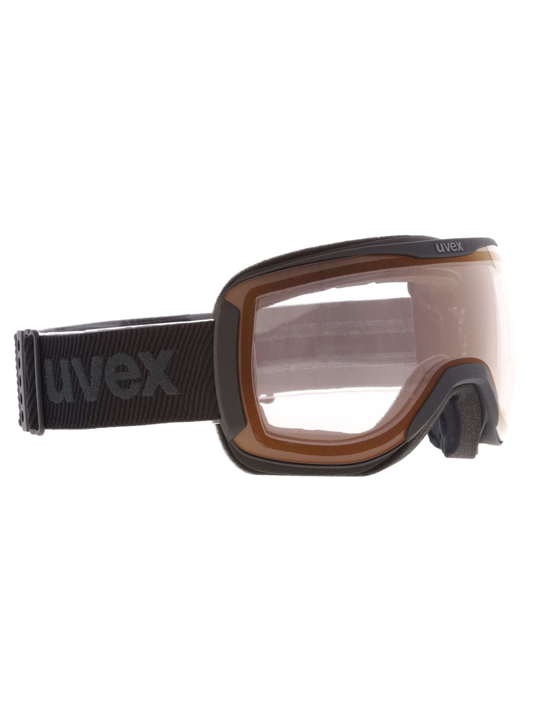 Uvex, Downhill 2100 V S1-3 PA Goggles unisex Black Matt / Mirror Red Zwart 