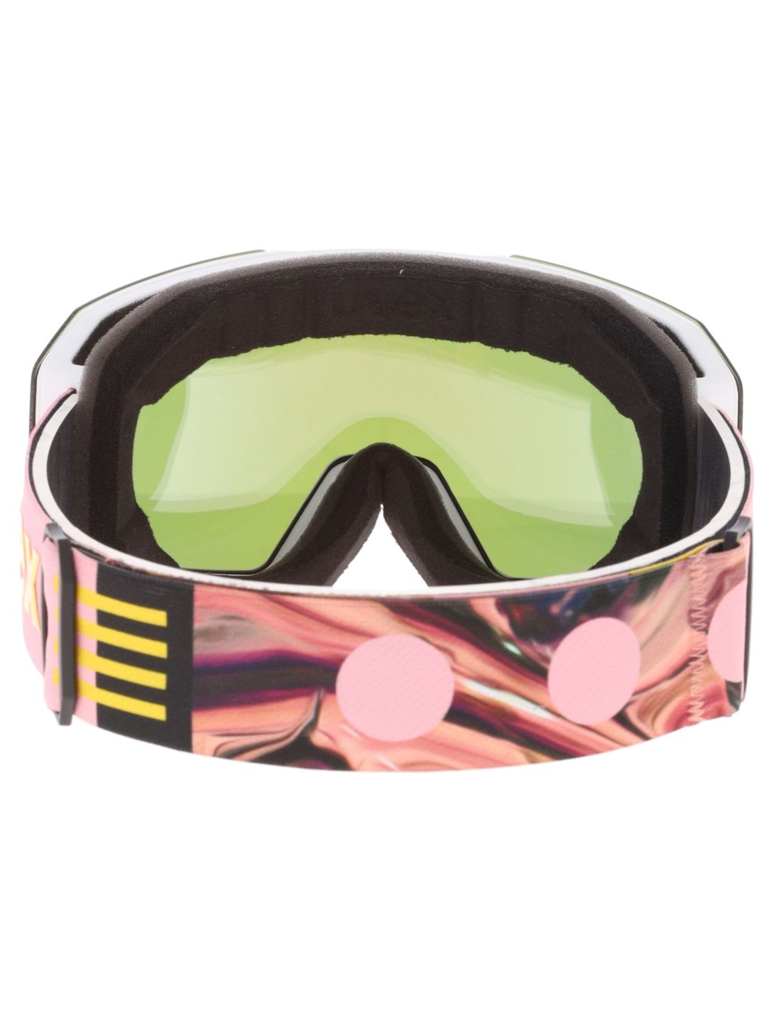 Uvex, Evidnt Attract Cv Dl/fm skibril unisex White / Rose / Green groen, roze, wit 