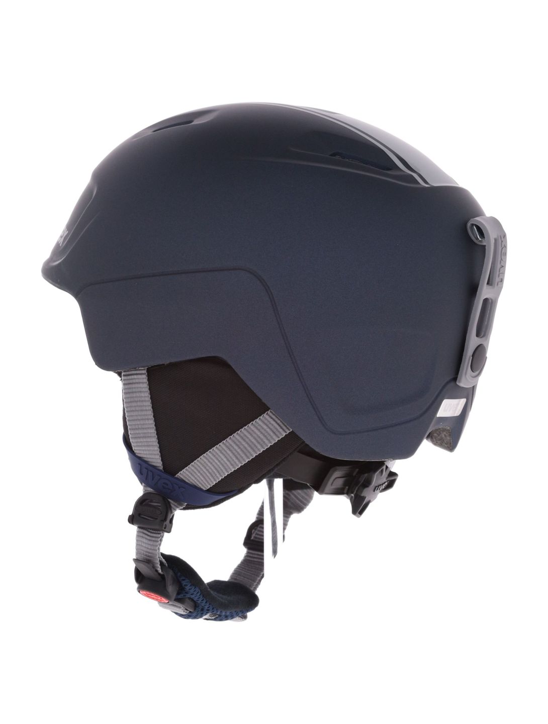 Uvex, Heyya Pro Race skihelm unisex Midnight / Silver Matt blauw, zilver 