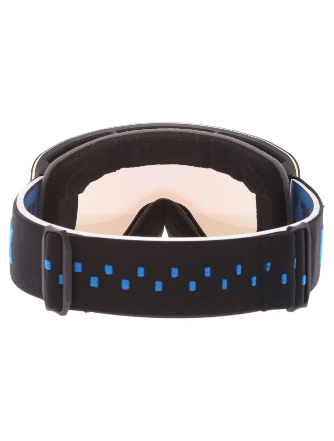 Uvex, Pwdr FM skibril kinderen Black Matt / Mirror Blue blauw, zwart 