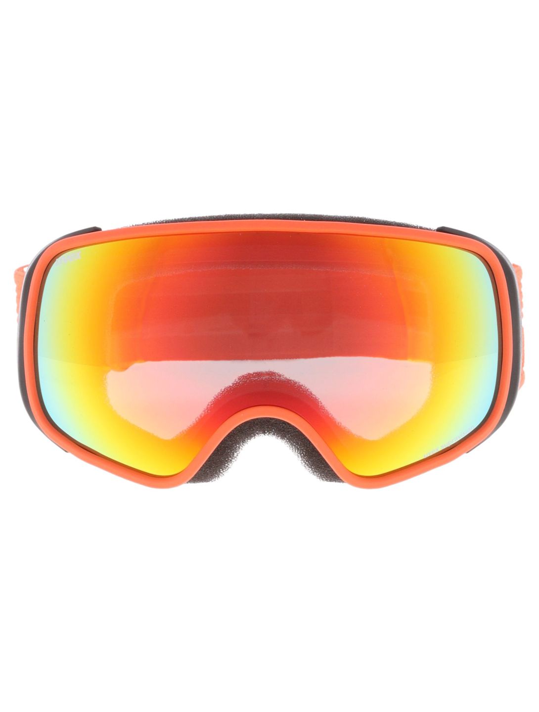 Uvex, Scribble Fm Sphere skibril unisex Fierce Red / Rainbow Clear multicolor, rood 