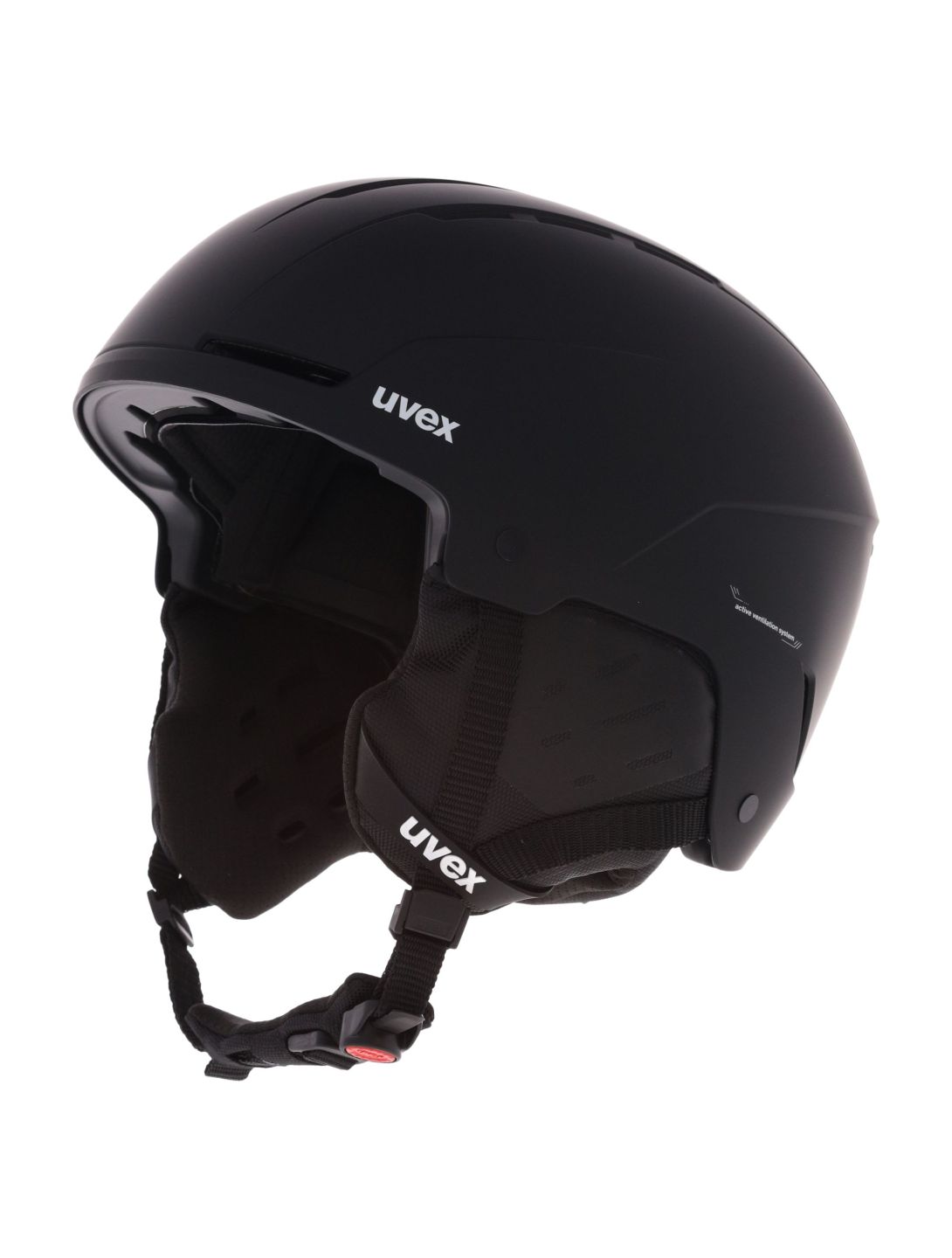 Uvex, Stance skihelm unisex Black Matt zwart 