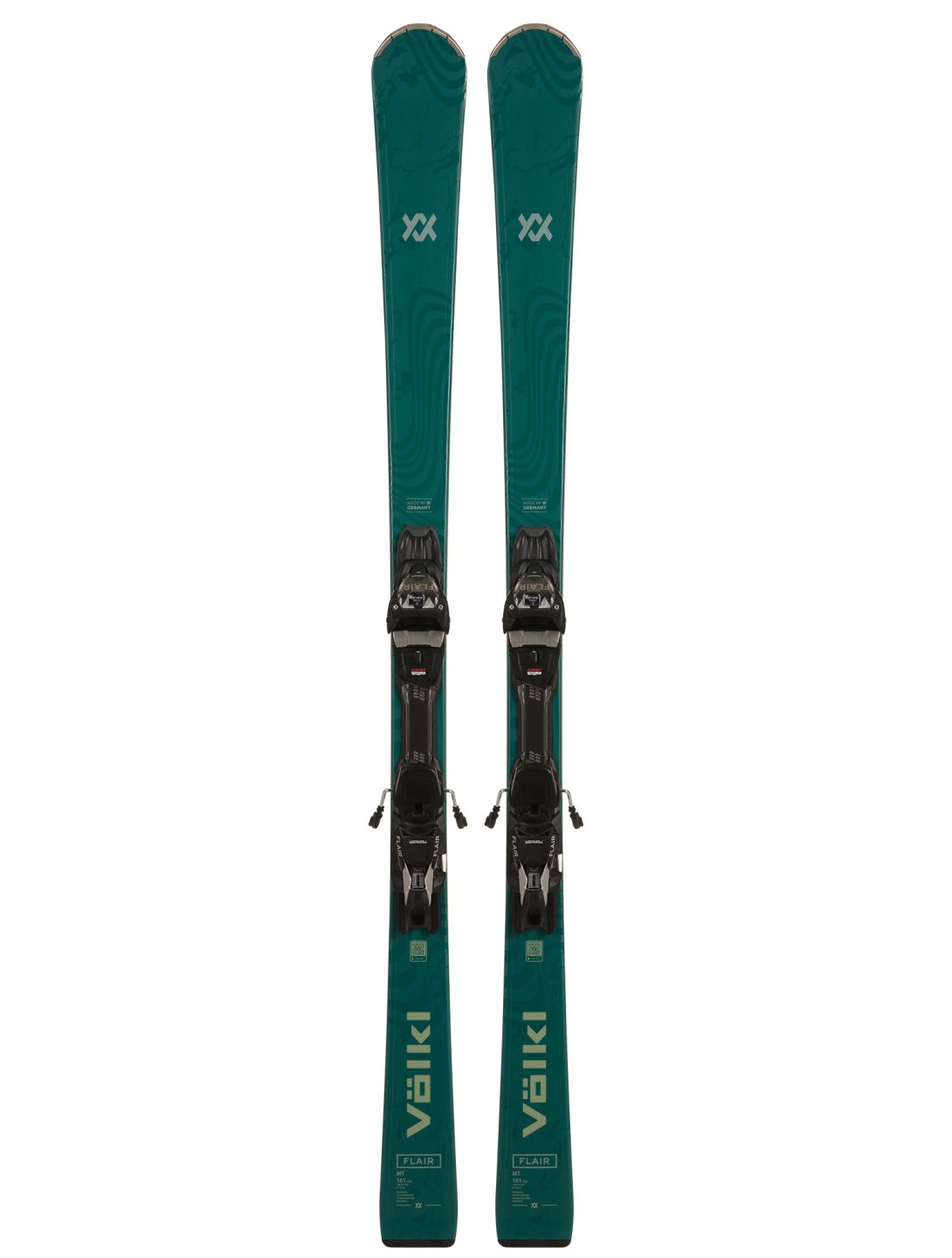 Völkl, Flair MT + Vmotion 10 Lady ski's dames green groen 