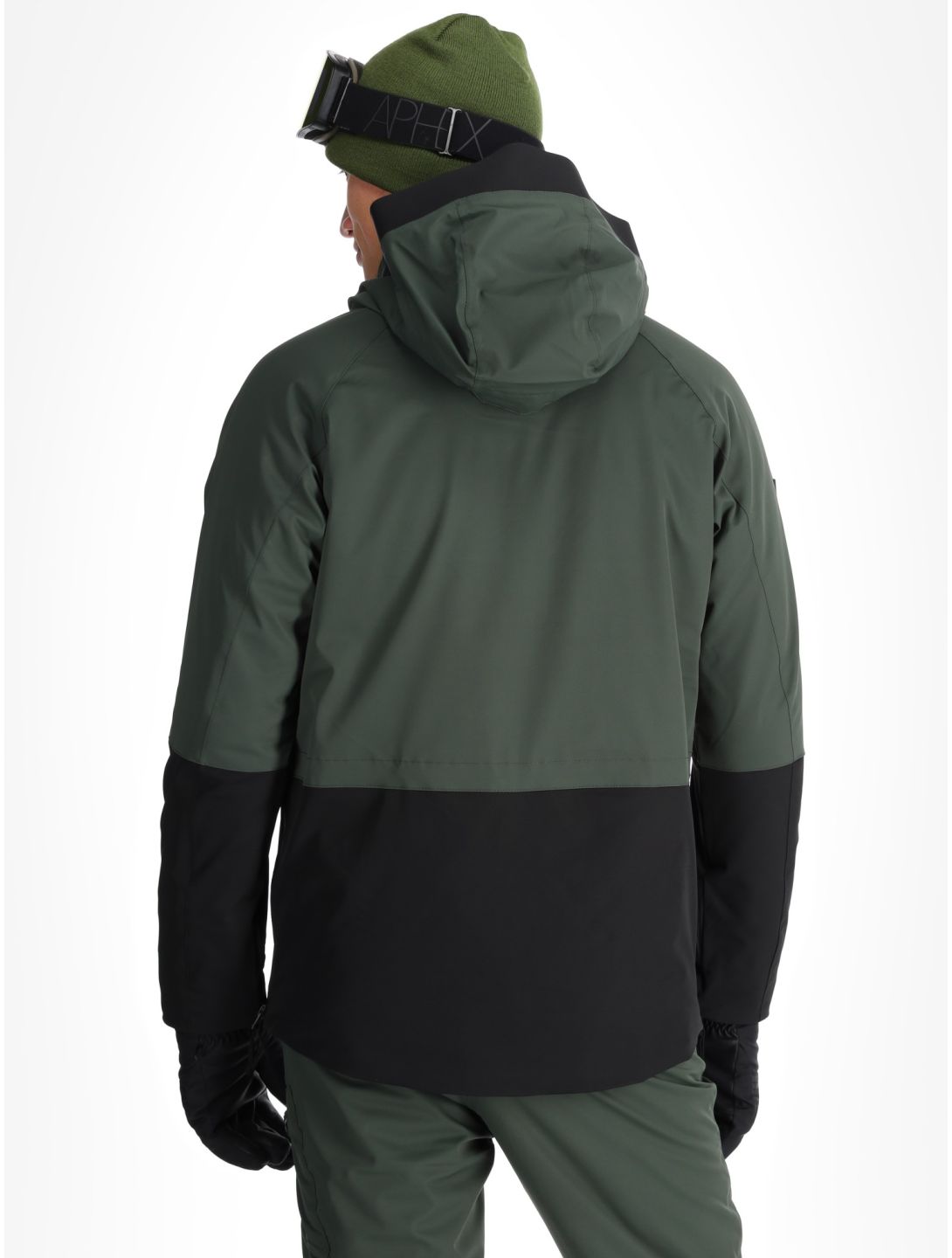 Watts, XMETOD AF Anorak heren Green / Black Groen, Zwart 