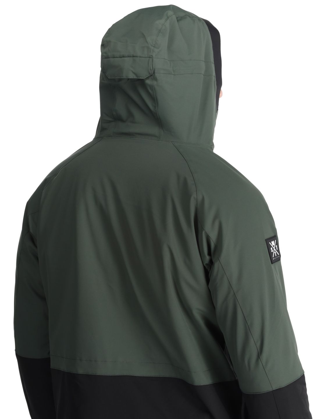 Watts, XMETOD AF Anorak heren Green / Black Groen, Zwart 