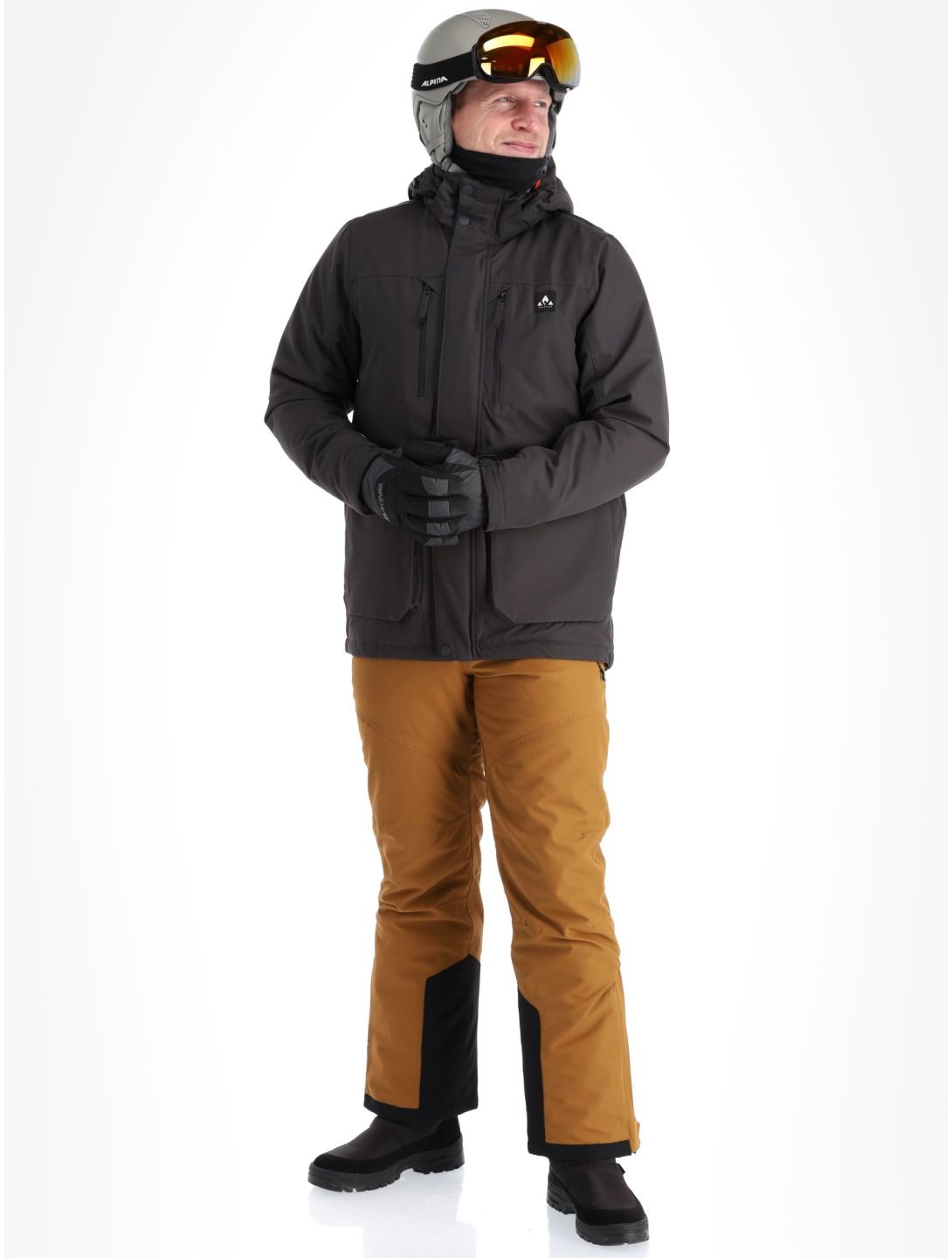 Whistler, Cargo ski-jas heren Phantom grijs 