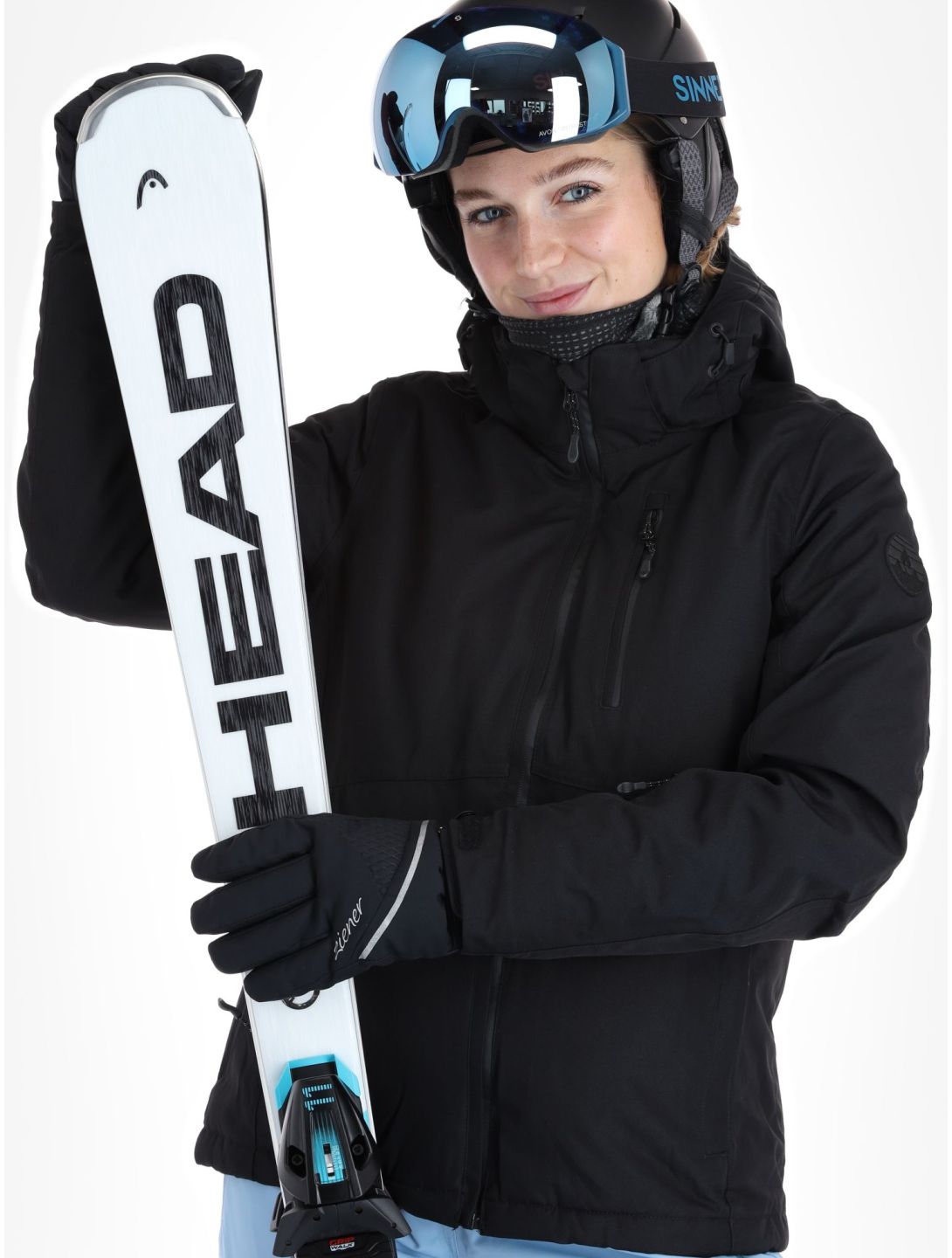 Whistler, Drizzle ski-jas dames Black zwart 